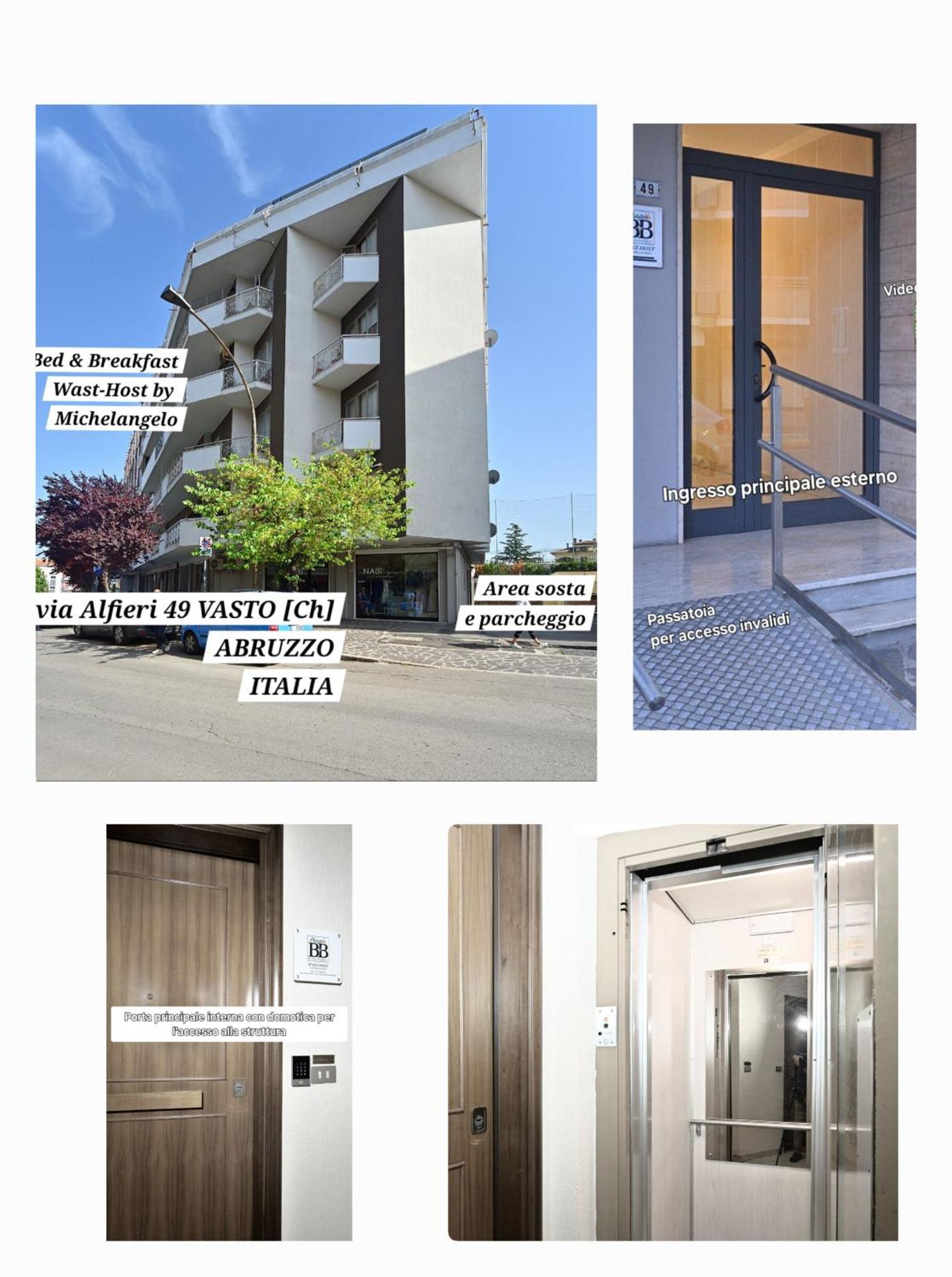 ヴァスト Wast-Host By Michelangelo Bed & Breakfast エクステリア 写真